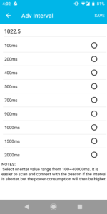 BC05 Beacon – Deep Dive into the Configuration Screens – Blue Charm Beacons