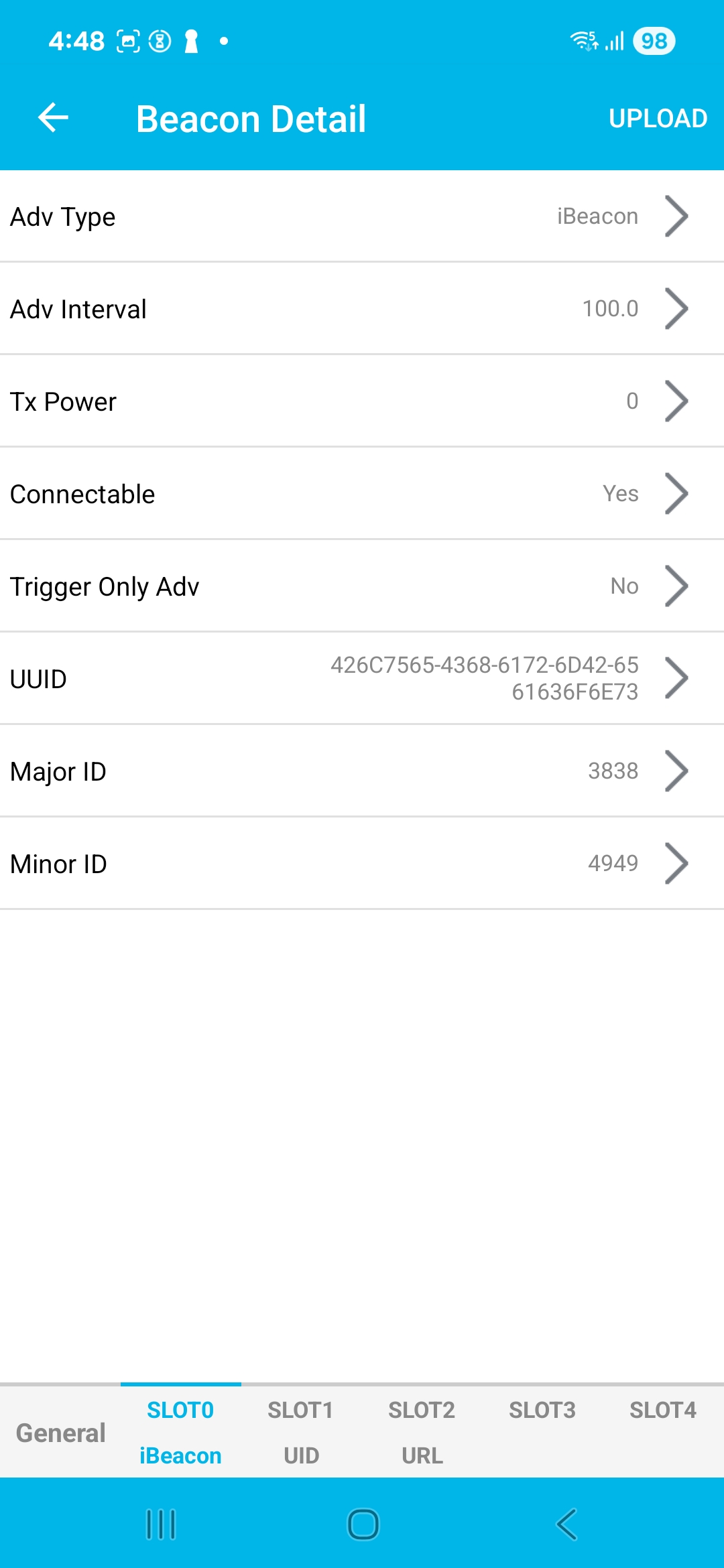 1000000030 – Blue Charm Beacons